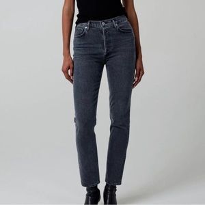 Citizens of Humanity Charlotte High Rise Straight Fit Jeans, 27